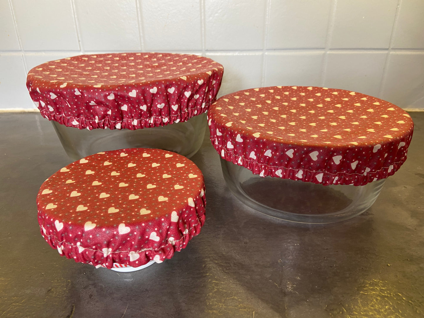 Charlottes couvre-plat - lot de 3