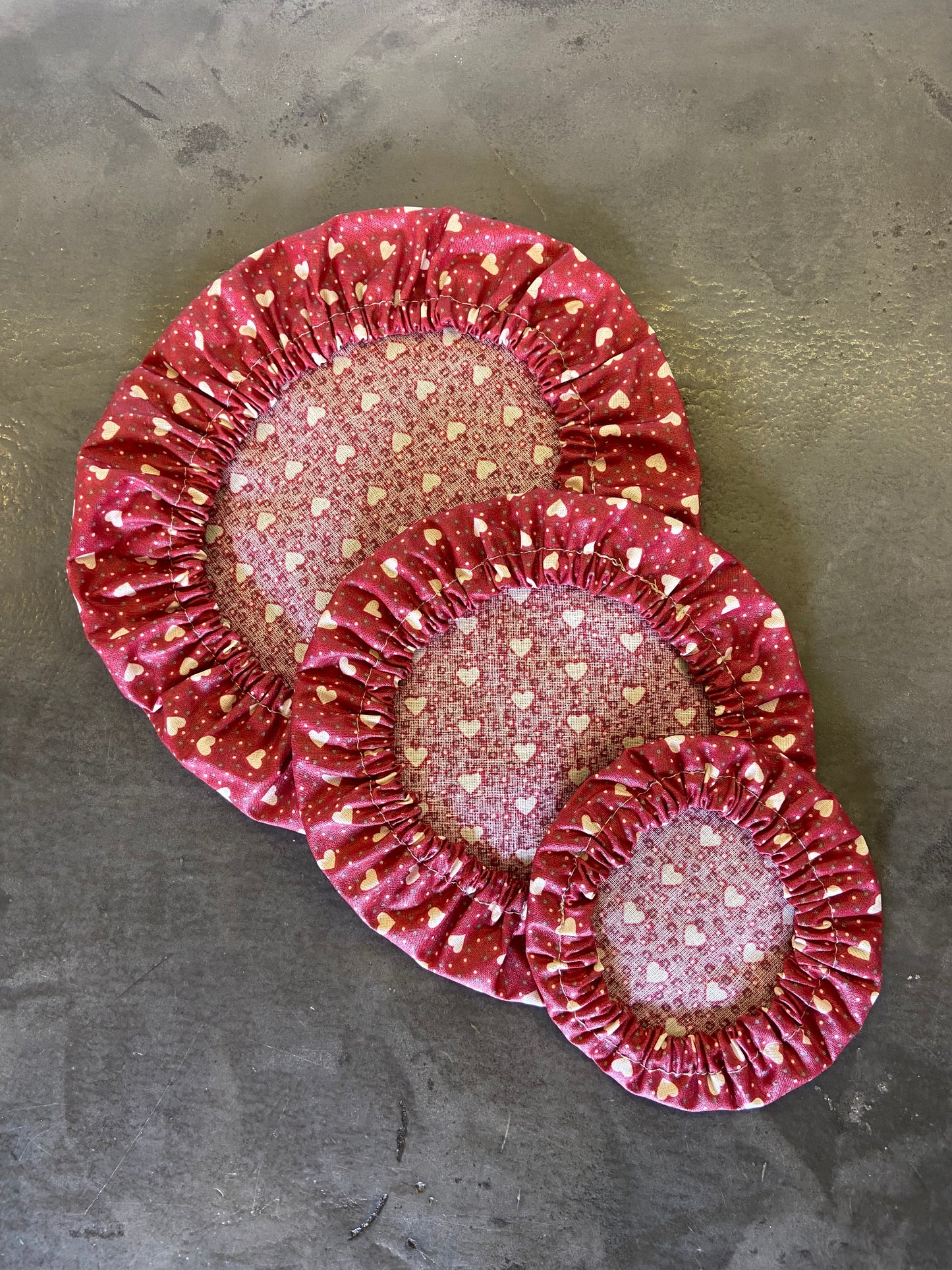 Charlottes couvre-plat - lot de 3